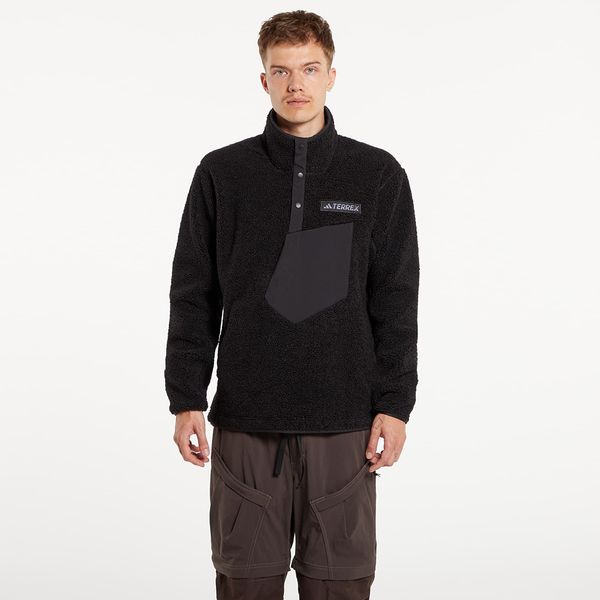 adidas Performance Majica adidas Terrex Xploric High Pile Fleece Pulover Black S