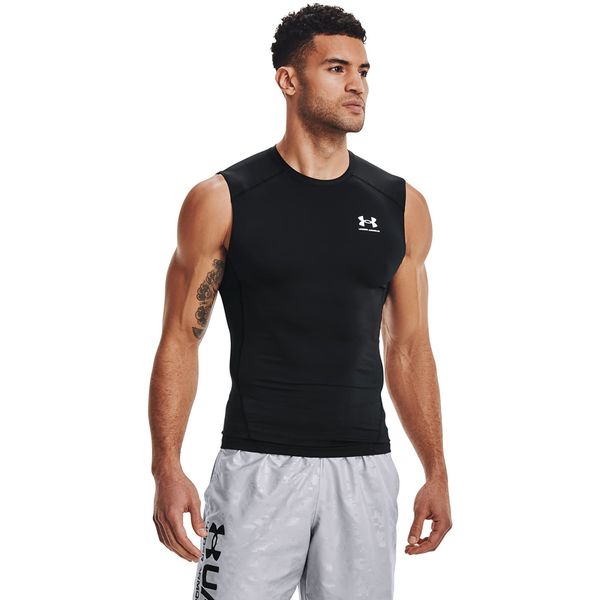 Under Armour Majica bez rukava Under Armour Hg Armour Comp Sl Black/ White XL