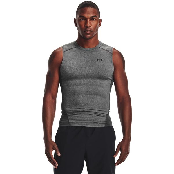 Under Armour Majica bez rukava Under Armour Hg Armour Comp Sl Carbon Heather/ Black S