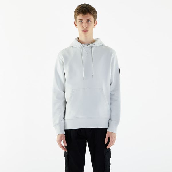 Calvin Klein Majica Calvin Klein Jeans Badge Hoodie Lunar Rock XXL
