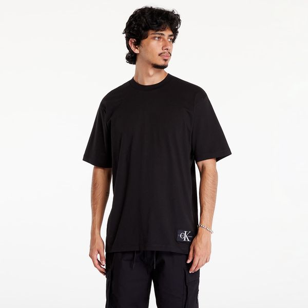 Calvin Klein Majica Calvin Klein Jeans Badge Relaxed Tee Black S