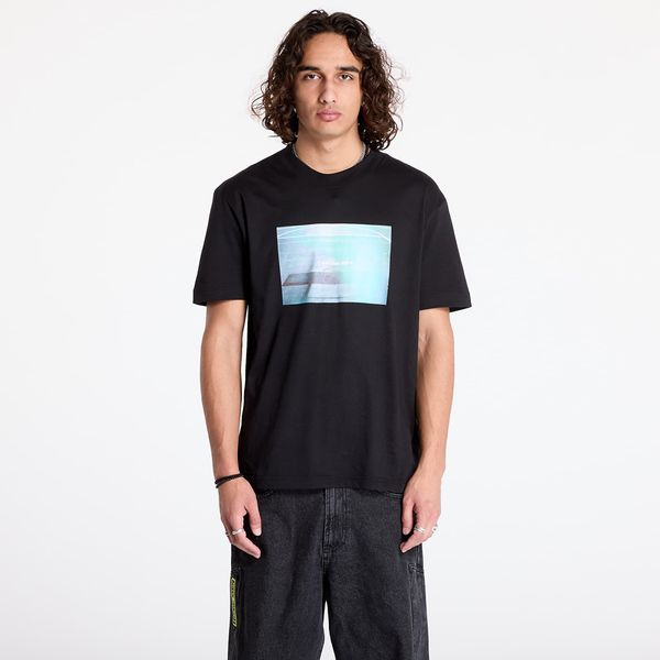 Calvin Klein Majica Calvin Klein Jeans Basketball Court Graphic Tee Black S