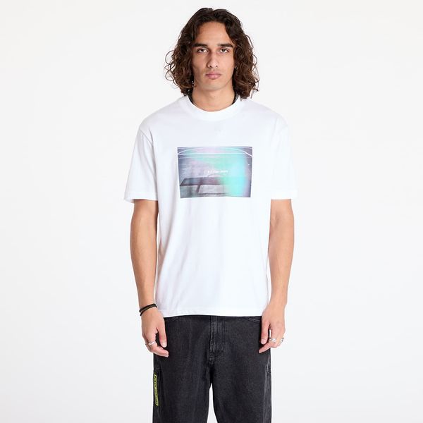 Calvin Klein Majica Calvin Klein Jeans Basketball Court Graphictee White M