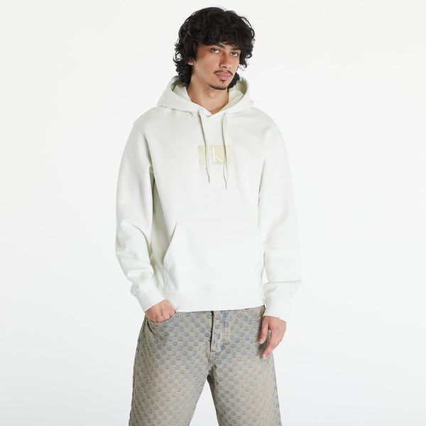Calvin Klein Majica Calvin Klein Jeans Embroidery Patch Hoodie White XXL