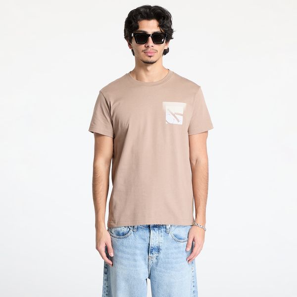 Calvin Klein Majica Calvin Klein Jeans Soft Box Monogram Tee Taupe Gray L