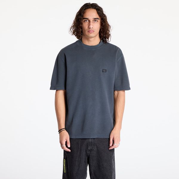 Calvin Klein Majica Calvin Klein Jeans Waffle Woven Label Tee Black S