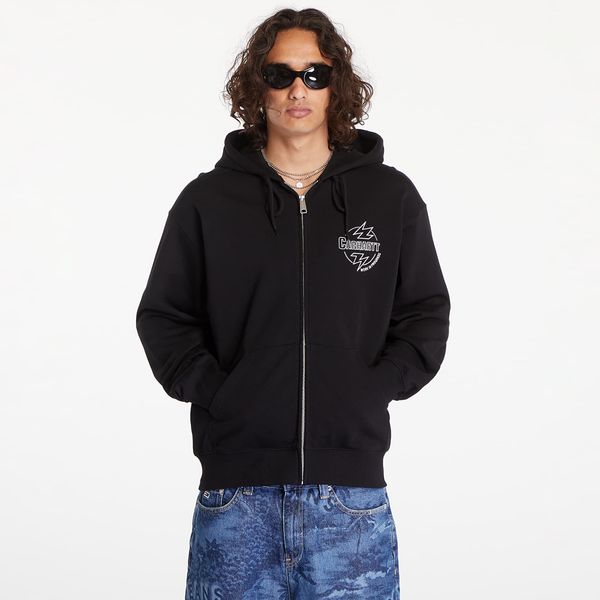 Carhartt WIP Majica Carhartt WIP Hooded Ablaze Jacket UNISEX Black/ Wax S