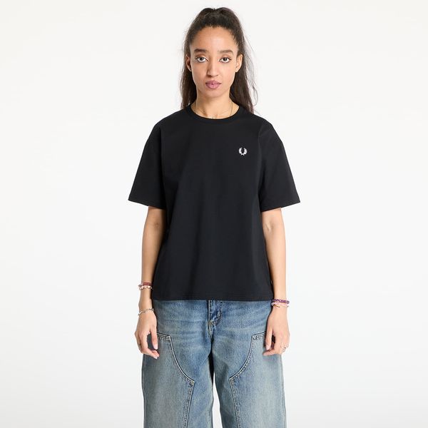 FRED PERRY Majica FRED PERRY Crew Neck T-Shirt Black 36