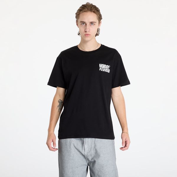 Horsefeathers Majica Horsefeathers Distort T-Shirt Black M