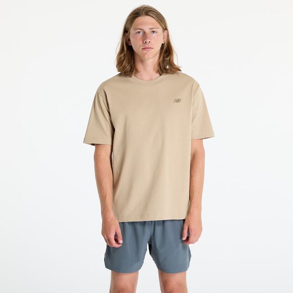 New Balance Majica New Balance Athletics Cotton T-Shirt Stoneware XL