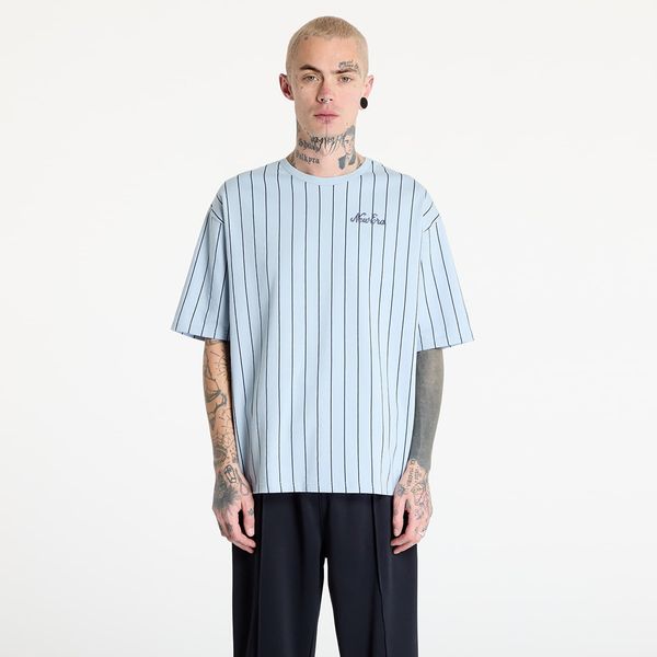 New Era Majica New Era Pinstripe Oversized T-Shirt UNISEX Pastel Blue XS