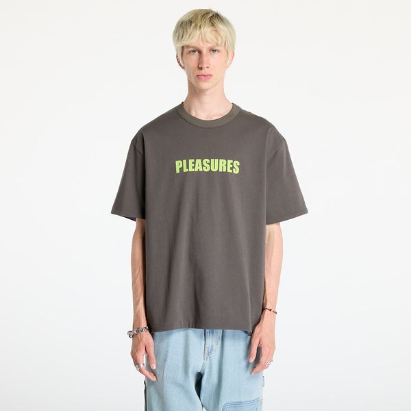 PLEASURES Majica PLEASURES Legal Reversible Heavyweight T-Shirt Charcoal/ Purple S