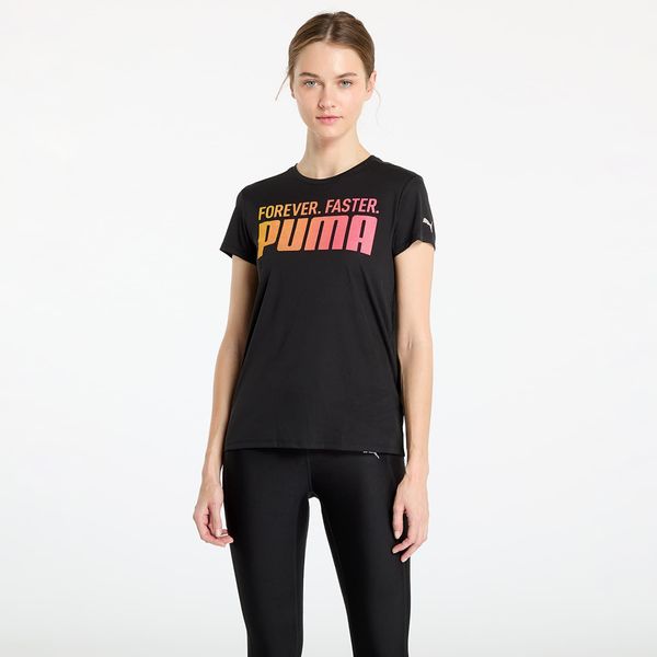 Puma Majica PUMA Run Favroites Forever Faster Graphic Tee Black XL