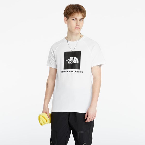 The North Face Majica The North Face Raglan Red Box Tee Tnf White M