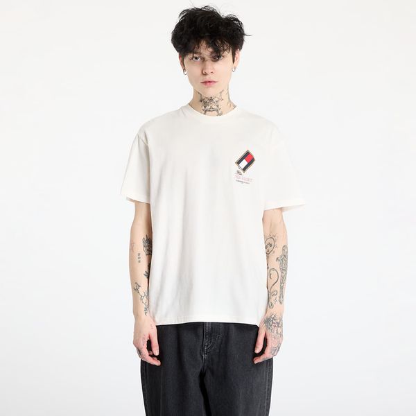 Tommy Hilfiger Majica Tommy Jeans Relaxed Novelty 1 Tee White L