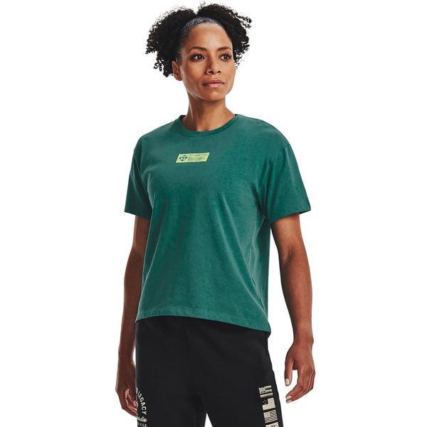 Under Armour Majica Under Armour PJT ROCK GLOBE SS Green S