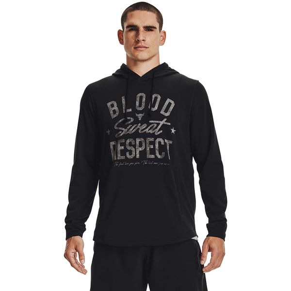 Under Armour Majica Under Armour Project Rock Terry Bsr Hoodie Black S