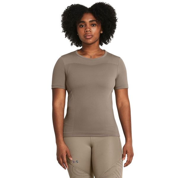 Under Armour Majica Under Armour Vanish Elite Seamless SS Brown S
