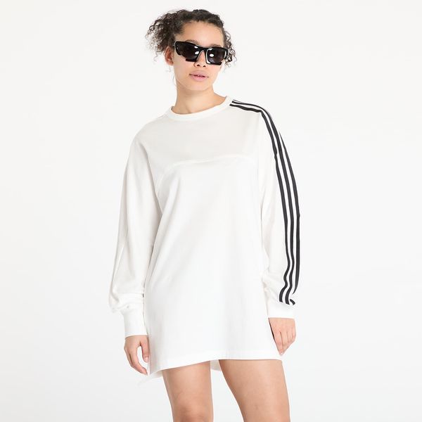 Y-3 Majica Y-3 3-Stripes Long Sleeve Long-Sleeve Top UNISEX Core White S