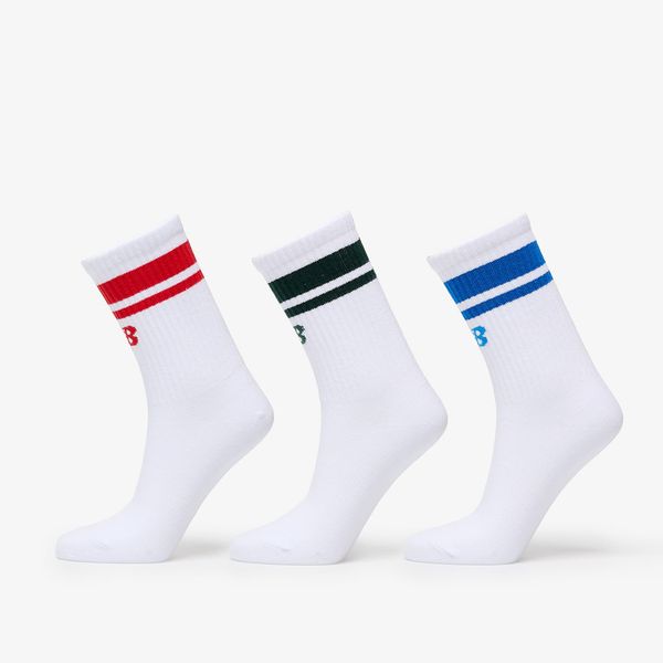 New Balance New Balance Essentials Line Midcalf 3-Pack White/ Multi S