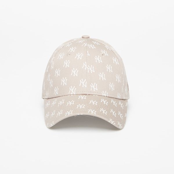 New Era New Era New York Yankees Womens Monogram 9FORTY Adjustable Cap Ash Brown