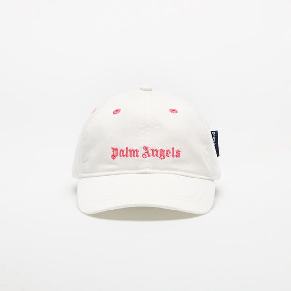 Palm Angels Kids Palm Angels Kids Logo Baseball Cap Butter Cherry I