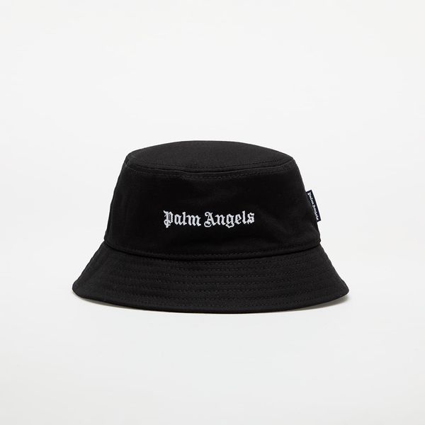 Palm Angels Kids Palm Angels Kids Logo Bucket Hat Black/ Off White II