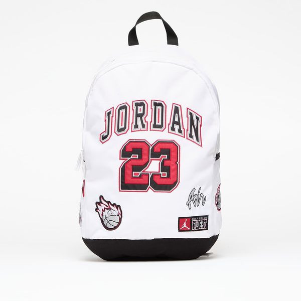 Jordan Ruksak Jordan Backpack White/ Gym Red Universal