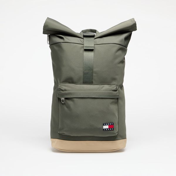 Tommy Hilfiger Ruksak Tommy Jeans Essential Daily Rolltop Backpack Green Universal
