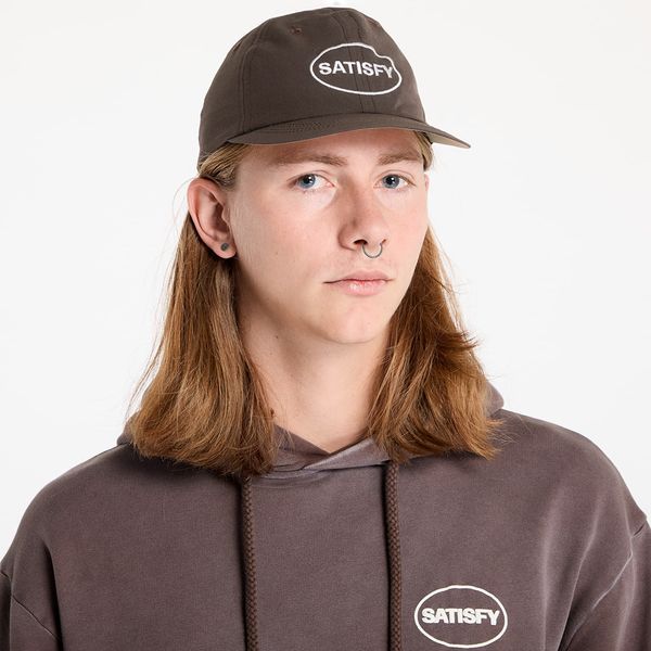Satisfy Satisfy PeaceShell Running Cap Brown Universal