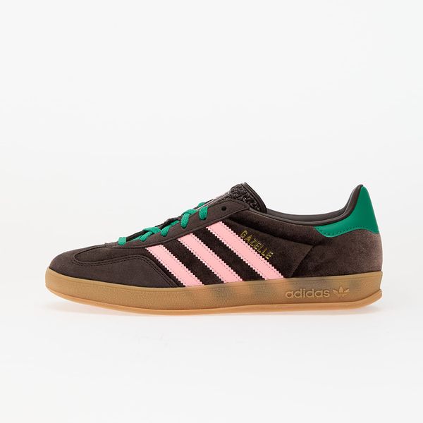 adidas Originals Sneakers adidas Gazelle Indoor W Dark Brown/ Glow Pink/ Court Green EUR 36