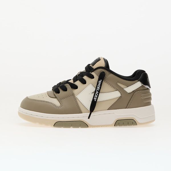 OFF-WHITE KIDS Sneakers Off-White Kids Out Of Office Olive Green Light Brown EUR 34