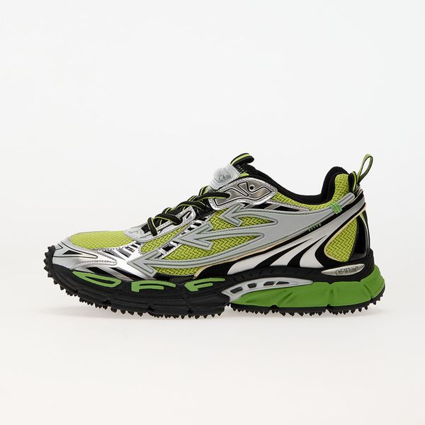 Off-White Sneakers Off-White Ow Be Right Back Silver Green Fluo EUR 43