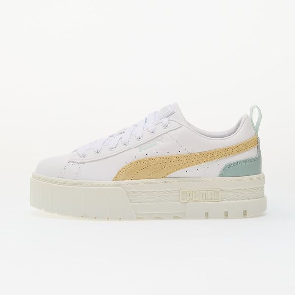 Puma Sneakers Puma Mayze Lth Wn s Puma White-Modern Mint EUR 36
