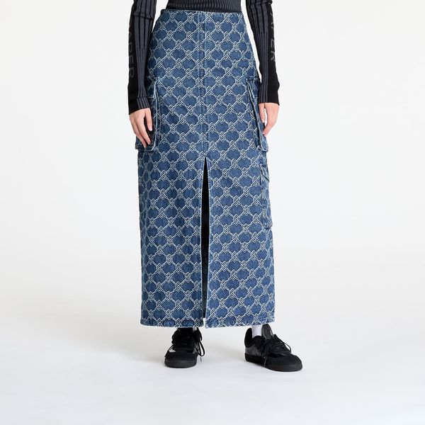 Daily Paper Suknja Daily Paper Zora Denim Cargo Skirt Blue S