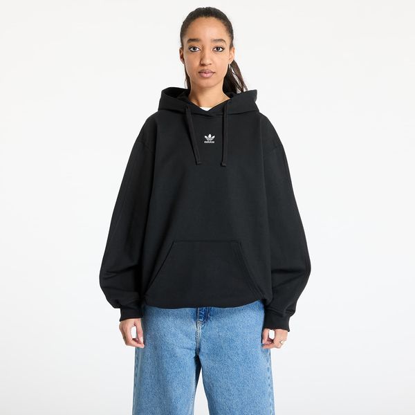 adidas Originals Sweatshirt adidas Essentials Loose French Terry Hoodie Black XS