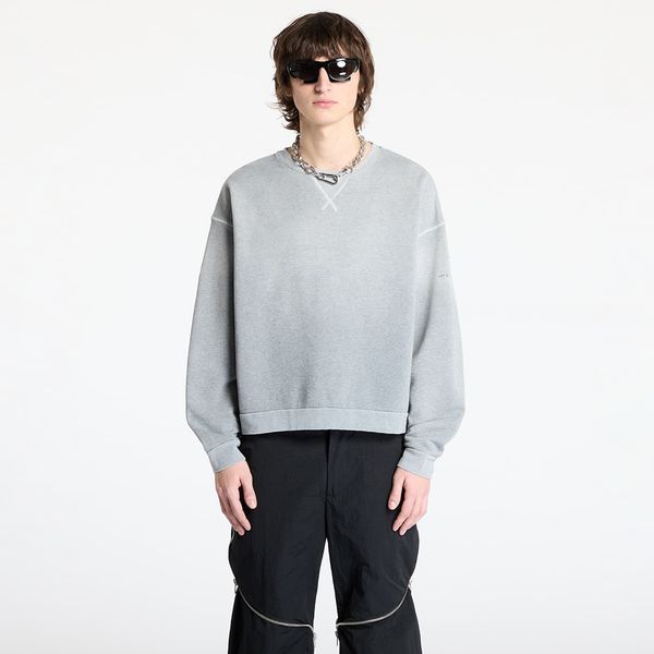 Alyx Studio Sweatshirt Alyx Studio Garment Dye Boxy Crewneck Sweatshirt UNISEX Overdyed Grey Melange M