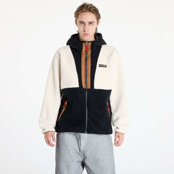 Columbia Sweatshirt Columbia Backbowl™ II Remastered Full Zip Hoodie Chalk/ Black XL