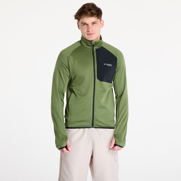 Columbia Sweatshirt Columbia Triple Canyon™ Grid Fleece Full-Zip II Canteen/ Black L