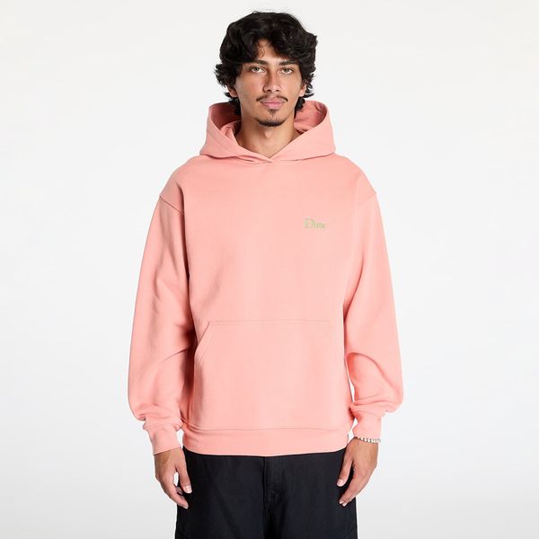 DIME Sweatshirt DIME Classic Small Logo Hoodie UNISEX Pink Clay XS