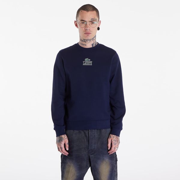 LACOSTE Sweatshirt LACOSTE Men's Sweatshirt Navy Blue L