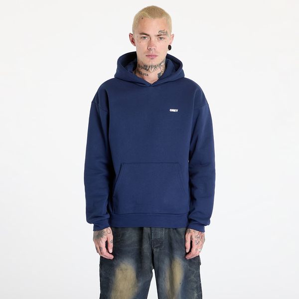 OBEY Clothing Sweatshirt OBEY Bold Star Extra Heavy Hoodie Academy Navy L