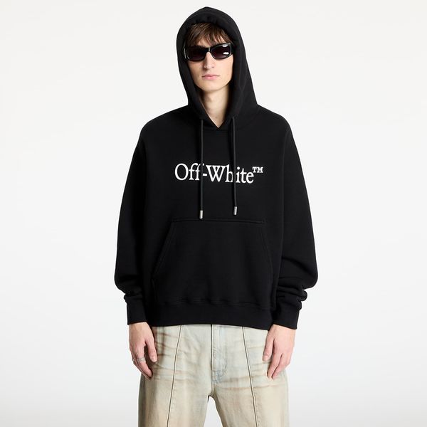 Off-White Sweatshirt Off-White Big Bookish Skate Hoodie Black/ White S