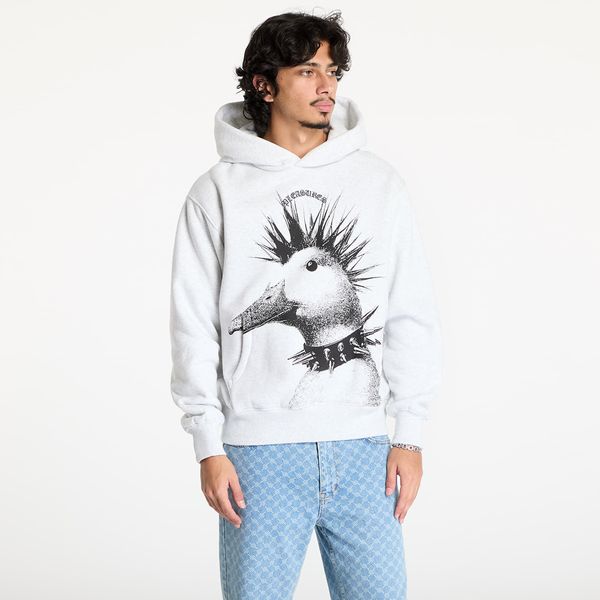 PLEASURES Sweatshirt PLEASURES Punk Duck Hoodie Heather Grey M