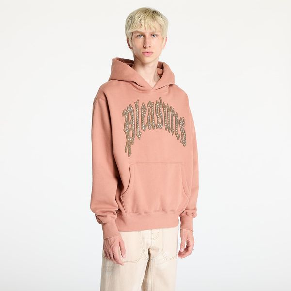 PLEASURES Sweatshirt PLEASURES Twitch Studded Hoodie Clay S