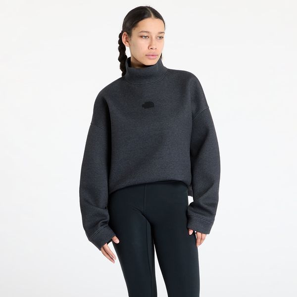 The North Face Sweatshirt The North Face Mock Neck Relaxed Sweater TNF Black XXL