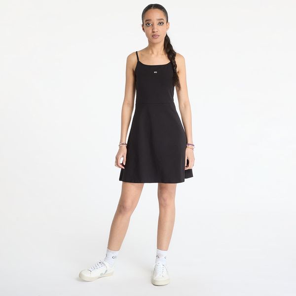 Tommy Hilfiger Tommy Jeans Essential Strap Dress Black S