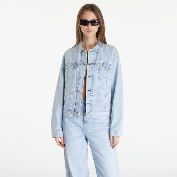 Tommy Hilfiger Tommy Jeans Mom Classic Flag Jacket Denim Light