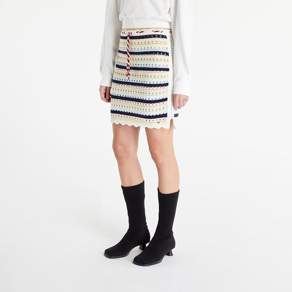Tommy Hilfiger Tommy Jeans Summer Crochet Skirt Lemon Zest/ Multi XS