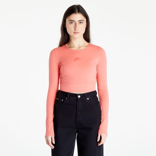 Nike Top Nike Sportswear Women's Long-Sleeve Dance Crop Top Magic Ember L